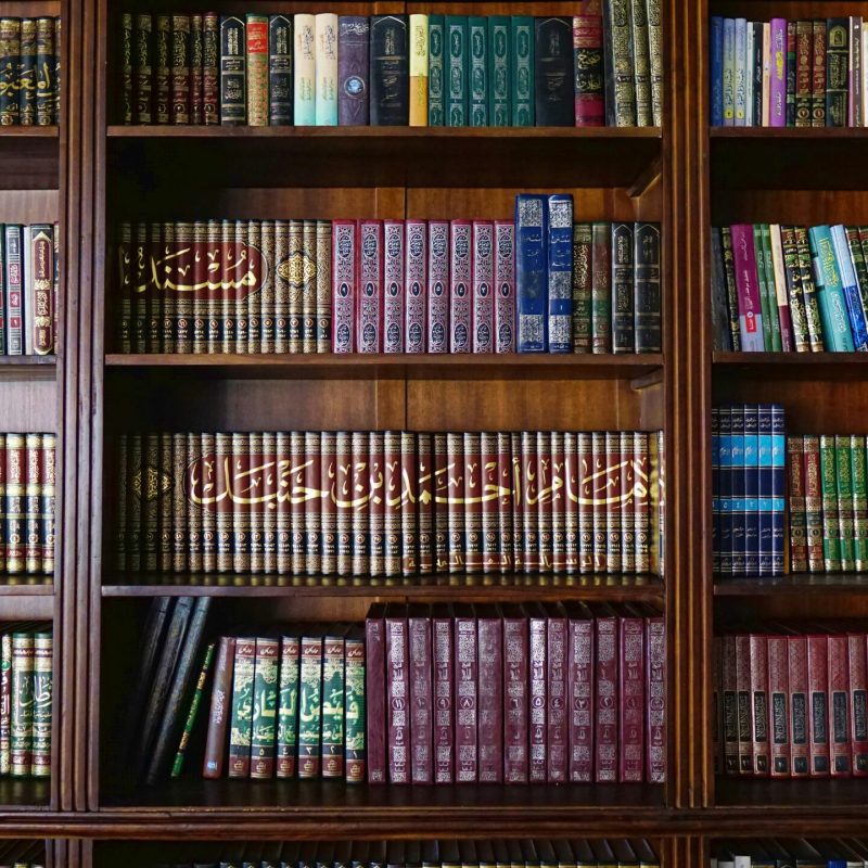 bookshelves